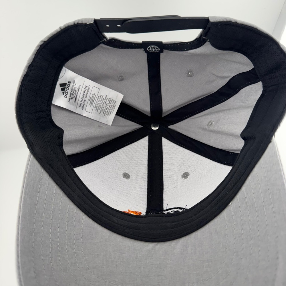 Adidas Bandon Dunes Puffin Golf Hat OSFM Grey Snapback HA9218 Performance Cap - Picture 6 of 9